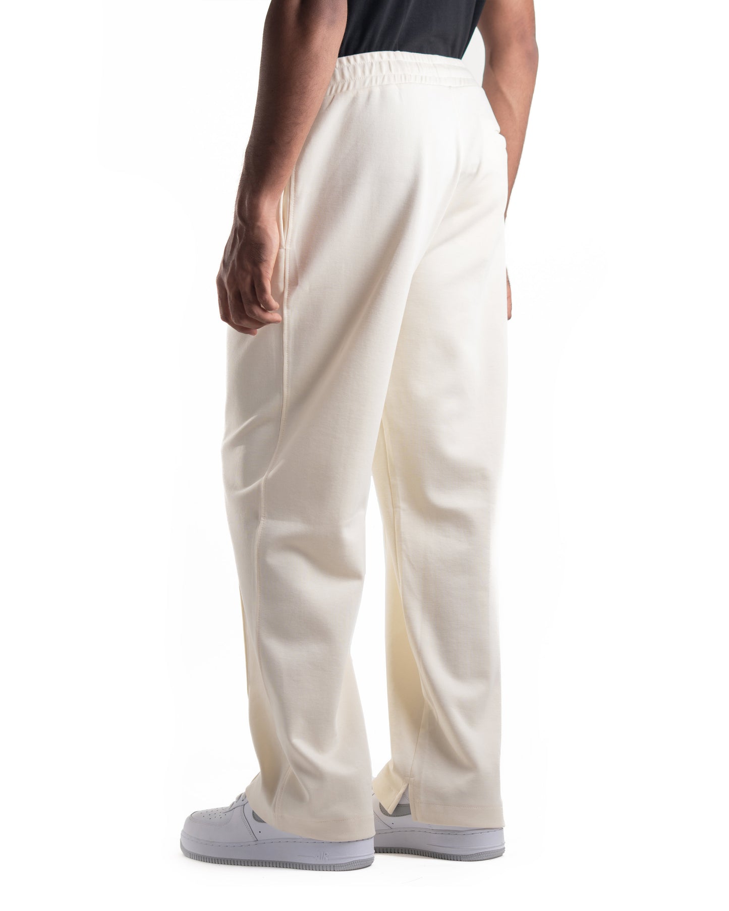Still Trousers – Lounge Track Pants - Ivory
