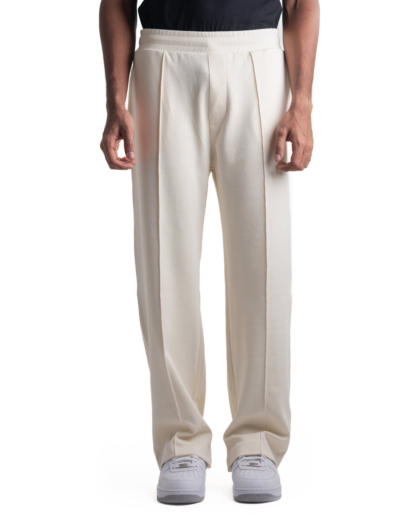 Still Trousers – Lounge Track Pants - Ivory
