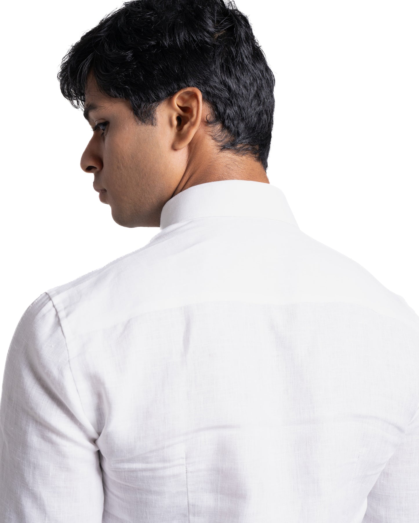 Pure Linen Shirt - Pastels - Cloud